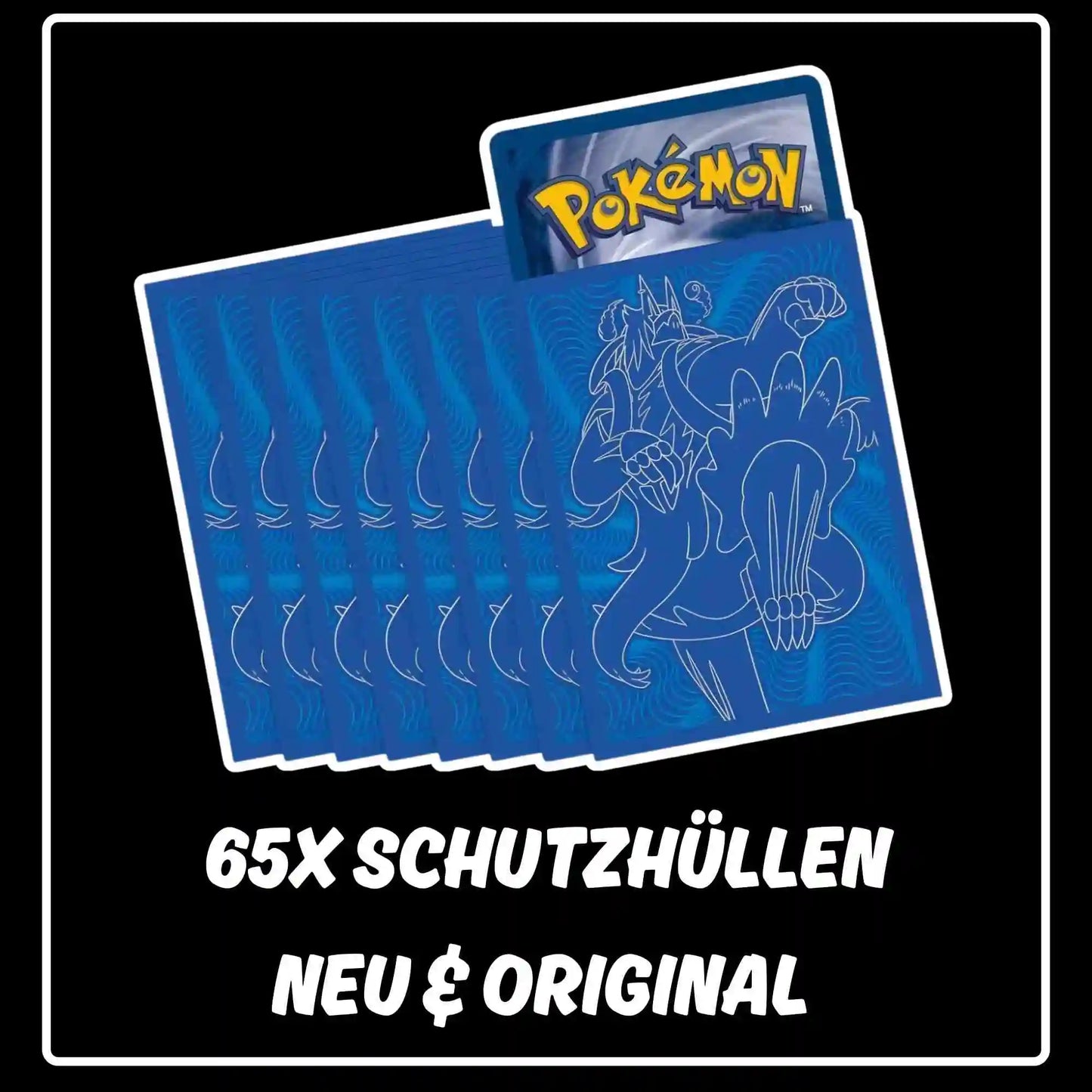 Pokemon Kampfstile Top Trainer Box Schutzhüllen