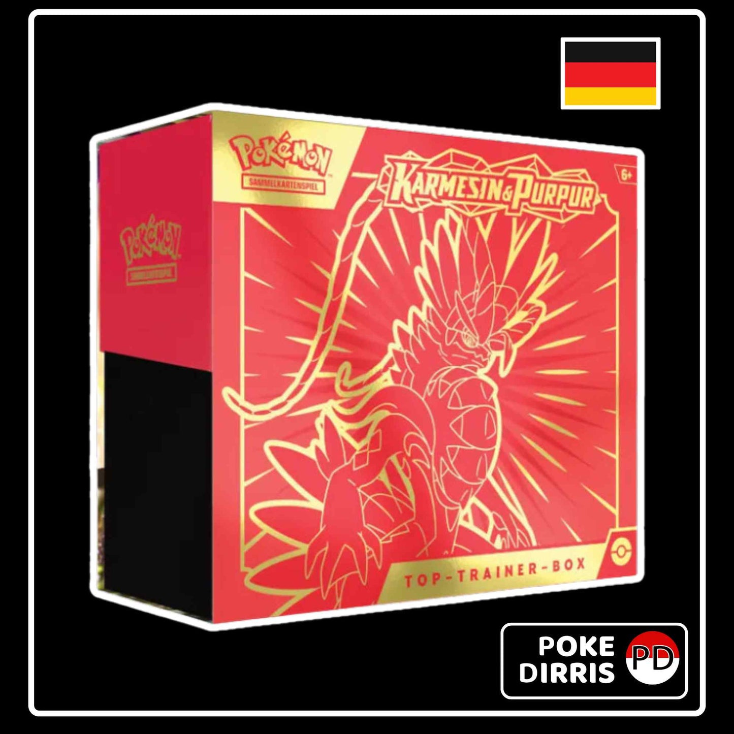 Pokemon Karmesin & Purpur Top Trainer Box (DE) Miraidon und Koraidon