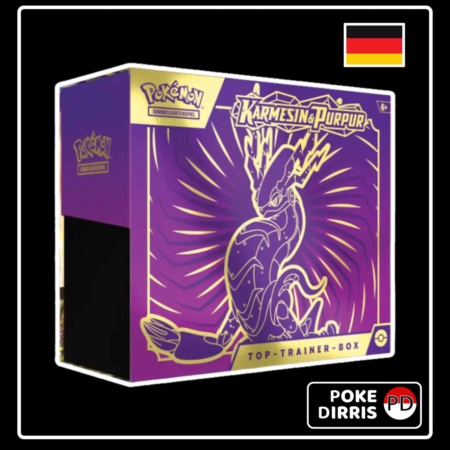Pokemon Karmesin & Purpur Top Trainer Box (DE) Miraidon und Koraidon