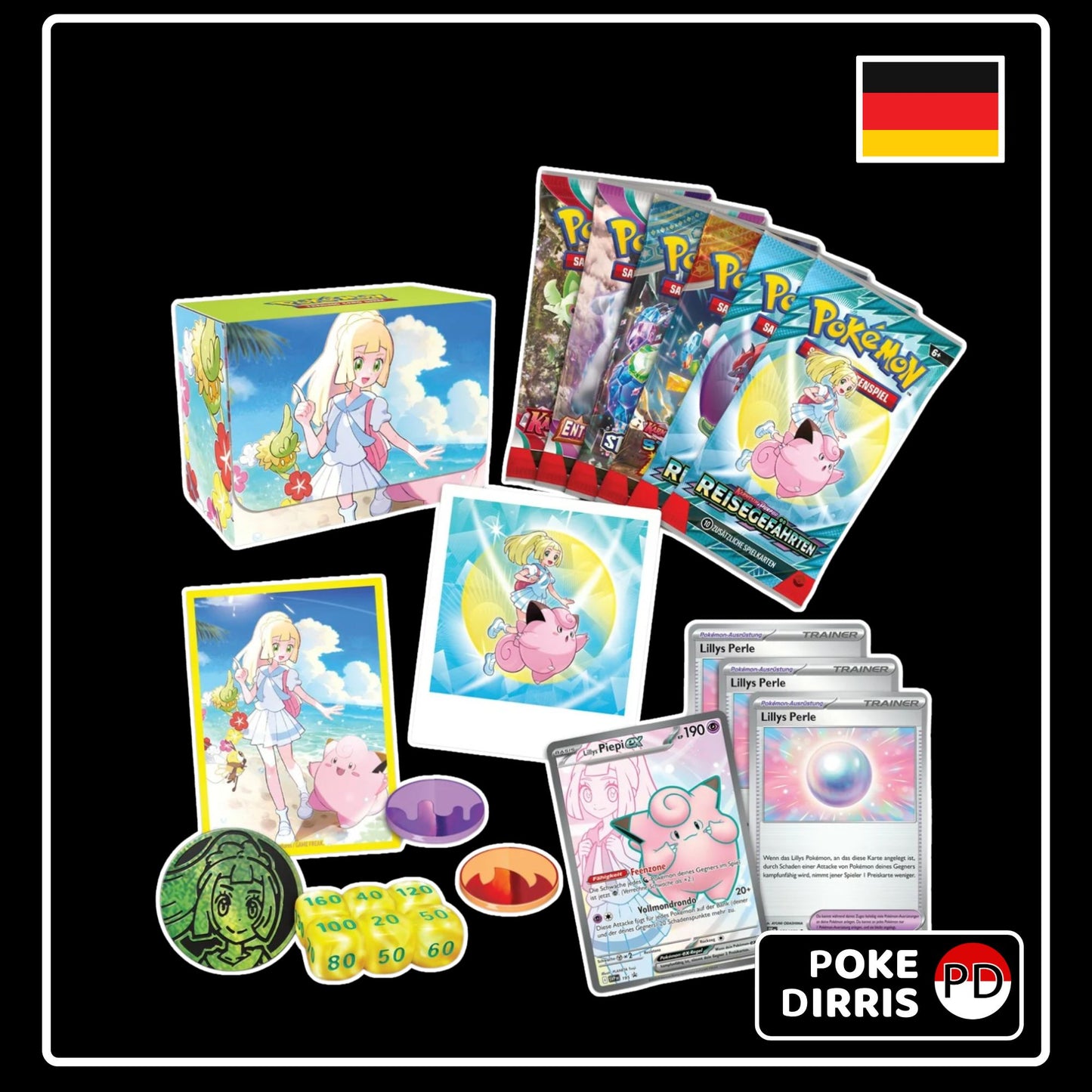 Pokemon Lilly Premium Turnier Kollektion (DE) VORBESTELLUNG