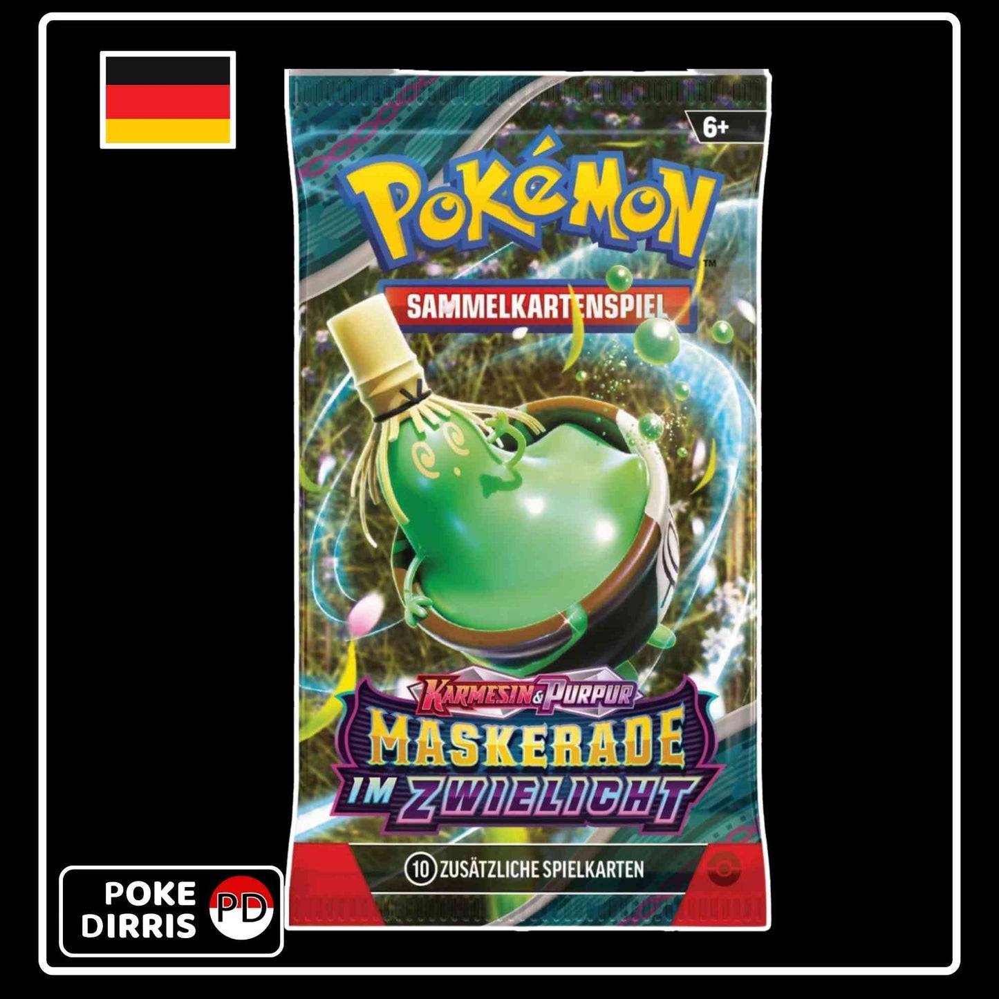 Pokemon Maskerade im Zwielicht Booster Deutsch