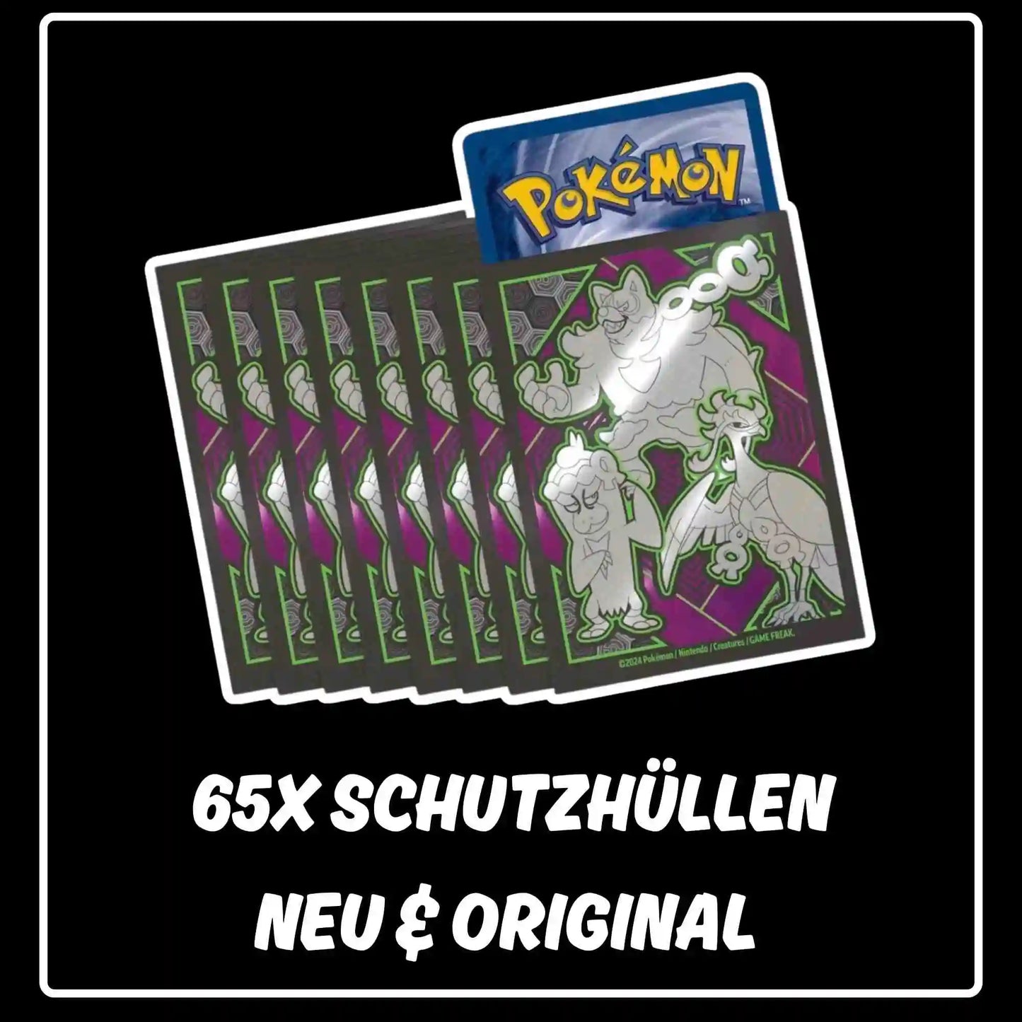 Pokemon Schutzhüllen Nebel der Sagen Top Trainer Box