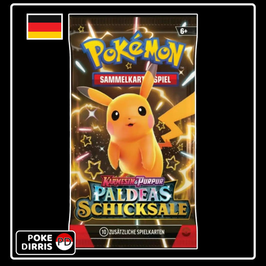 Pokemon Paldeas Schicksale Booster Pack (DE)