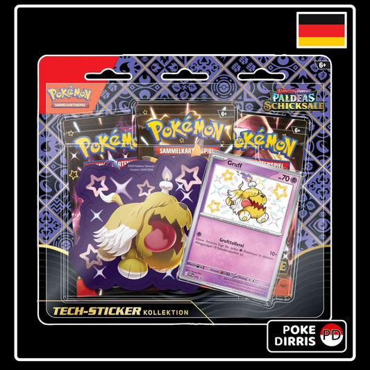 Pokemon Paldeas Schicksale Tech-Sticker Kollektion (DE)