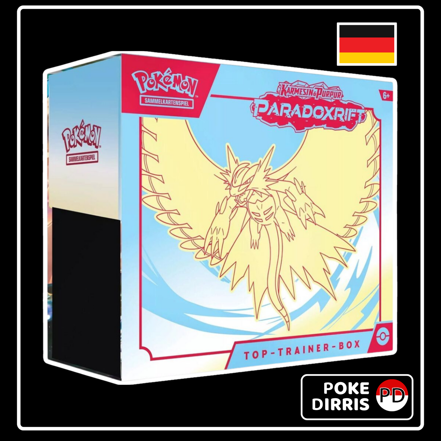 Pokemon Paradox Rift Top Trainer Box - Donnersichel