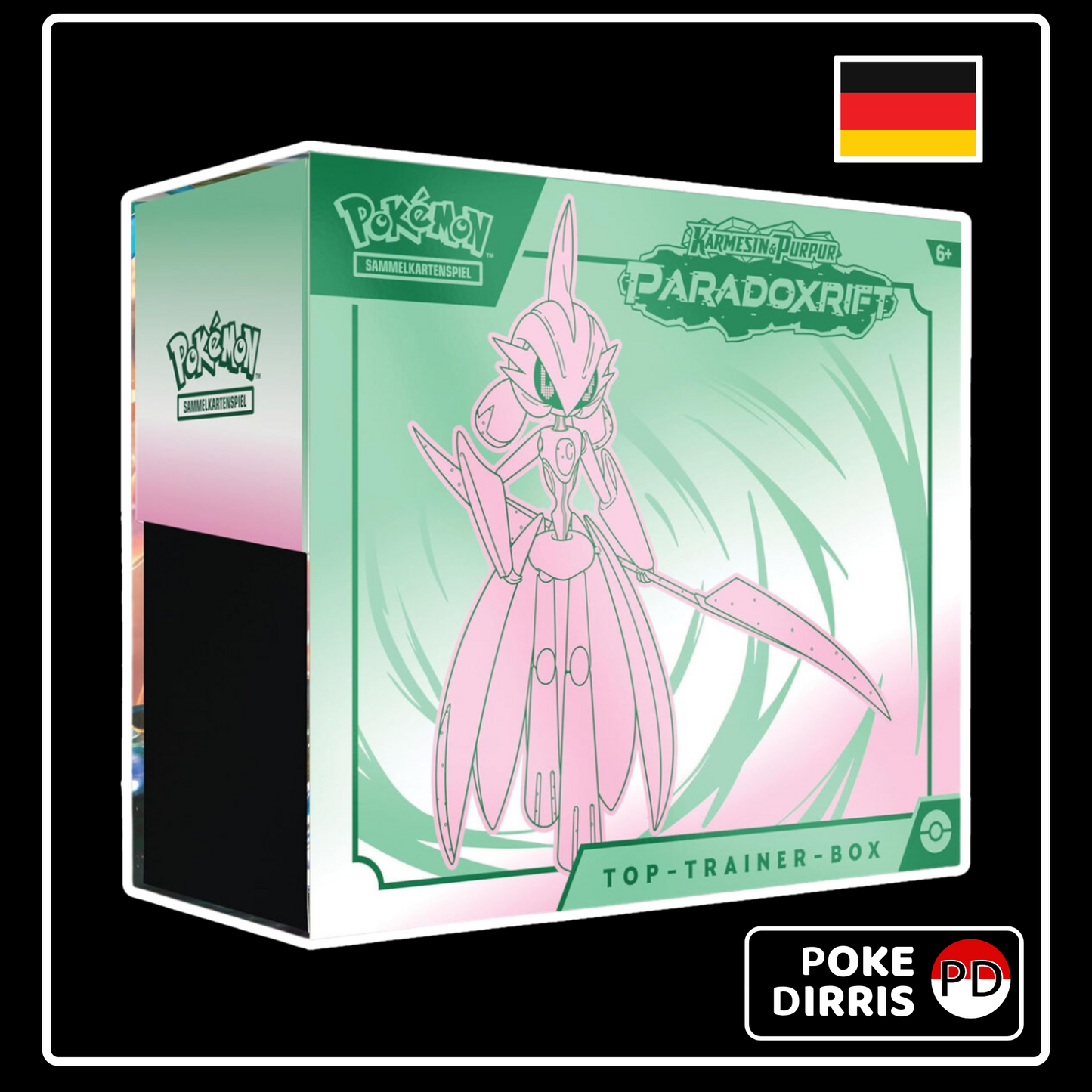 Pokemon Paradox Rift Top Trainer Box - Eisenkrieger