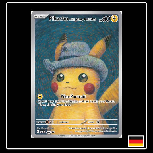 Pokemon Pikacku Van Gogh Promo Karte SVP EN 085