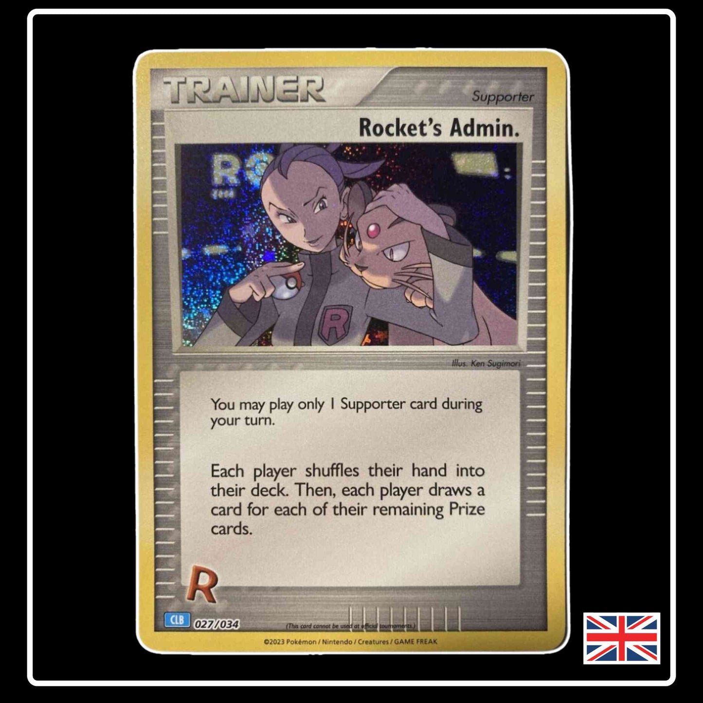 Rocket-Vorstand 027/034 CLB TCG Classic Collection