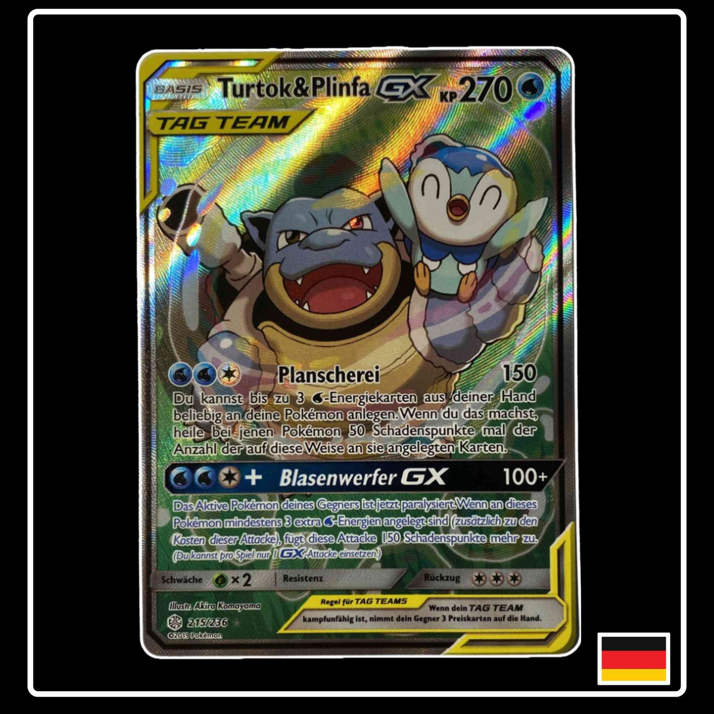 Turtok & Plinfa GX Alternative Art 215/236 Welten im Wandel (EXC)