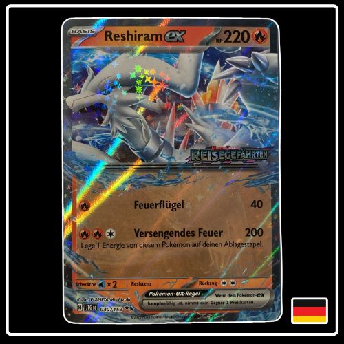 Reshiram ex PROMO 030/159 Pokemon Reisegefährten