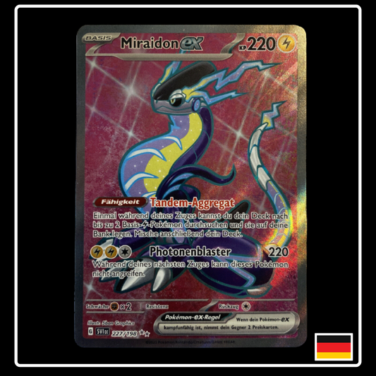 Miraidon ex Full Art Deutsch 227/198 Karmesin & Purpur