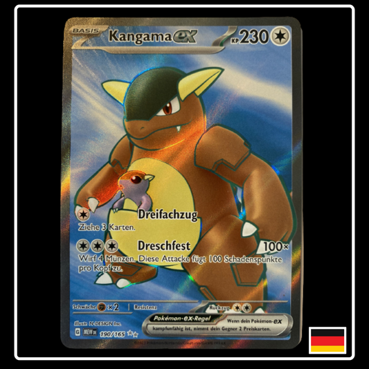 Kangama ex Full Art Deutsch 190/165 Karmesin & Purpur 151