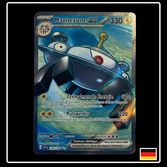 Magnezone ex Full Art Deutsch 226/198 Karmesin & Purpur