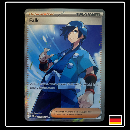 Falk Trainer Full Art Deutsch 251/193 Entwicklungen in Paldea