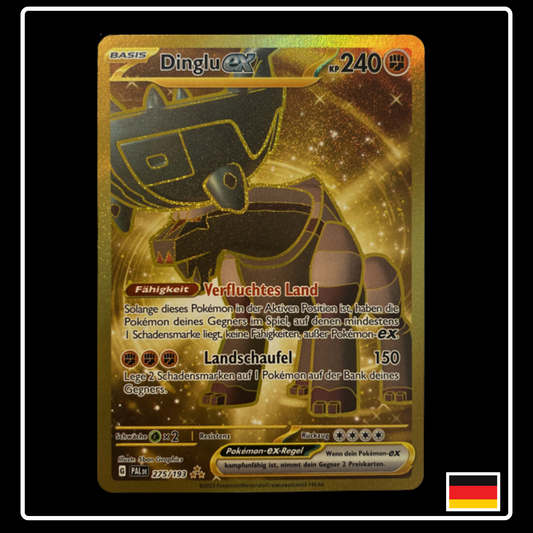 Dinglu ex Hyper Rare Deutsch 275/193 Entwicklungen in Paldea