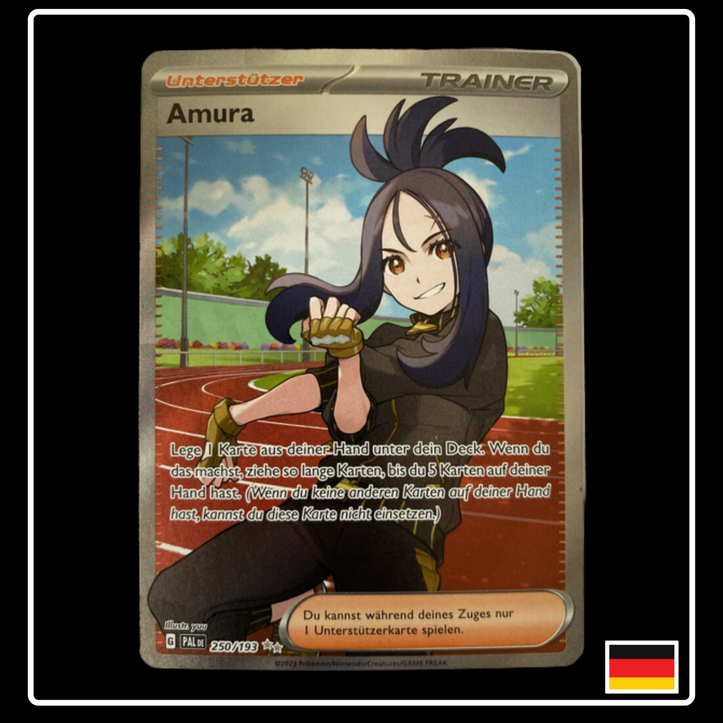 Amura Trainer Full Art Deutsch 250/193 Entwicklungen in Paldea