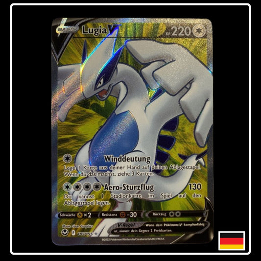 Lugia V Full Art Deutsch 185/195 Silberne Sturmwinde