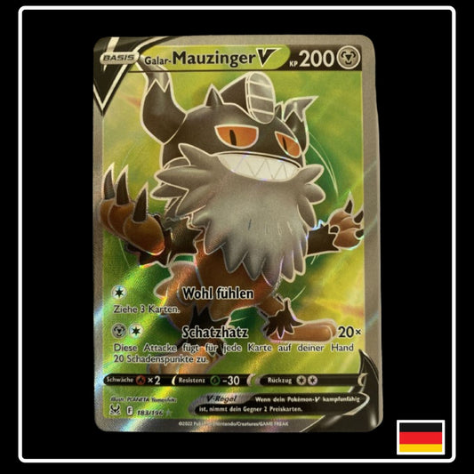 Galar-Mauzinger V Full Art Deutsch 183/196 Verlorener Ursprung