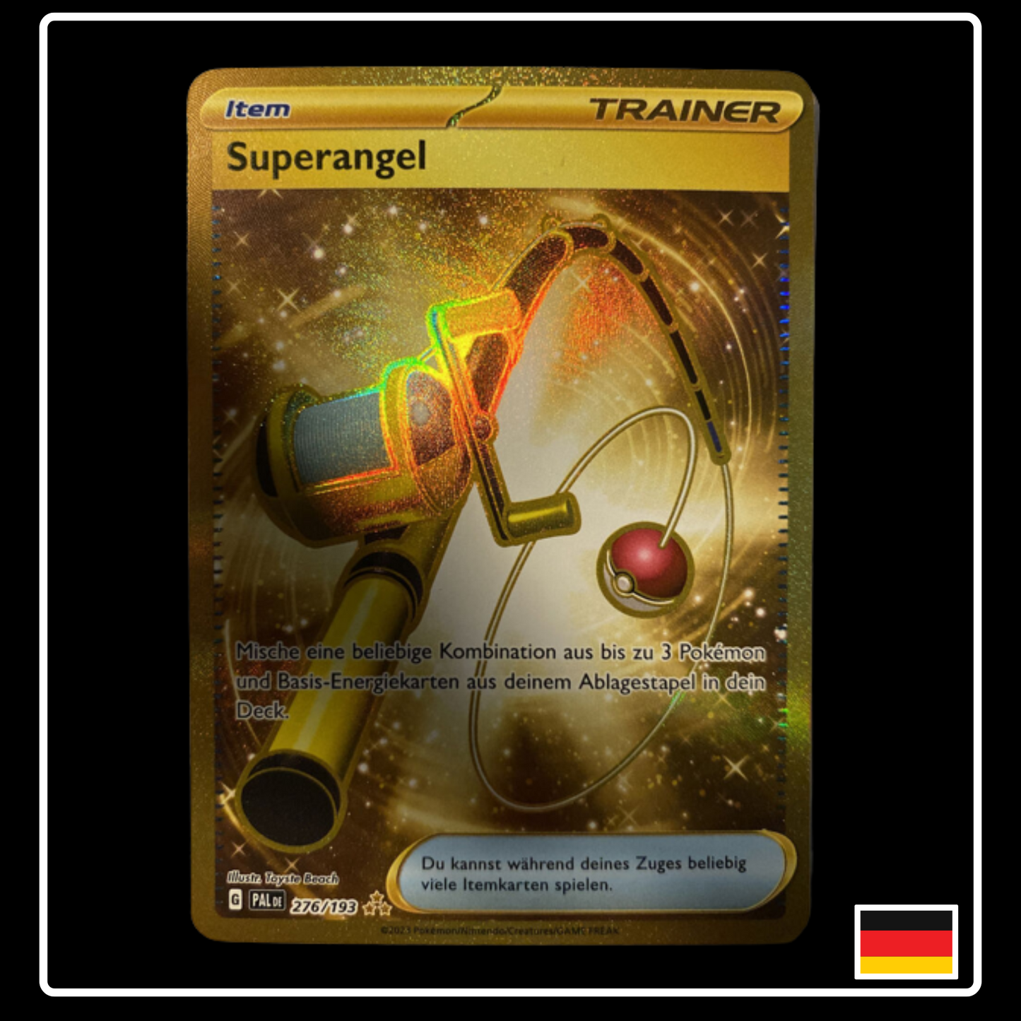 Superangel Hyper Rare Deutsch 276/193 Entwicklungen in Paldea