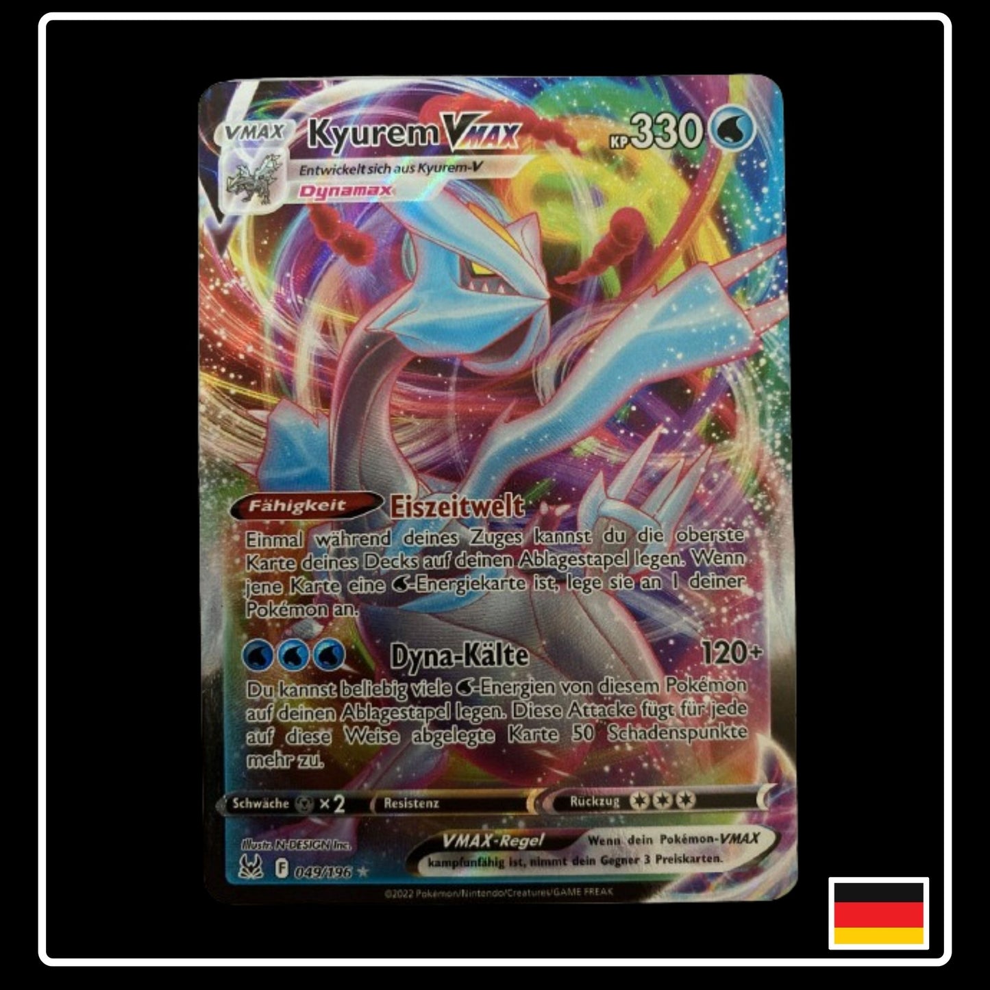 Kyurem VMAX Deutsch 049/196 Verlorener Ursprung