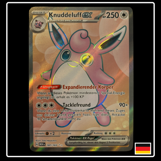 Knuddeluff ex Full Art Deutsch 187/165 Karmesin & Purpur 151