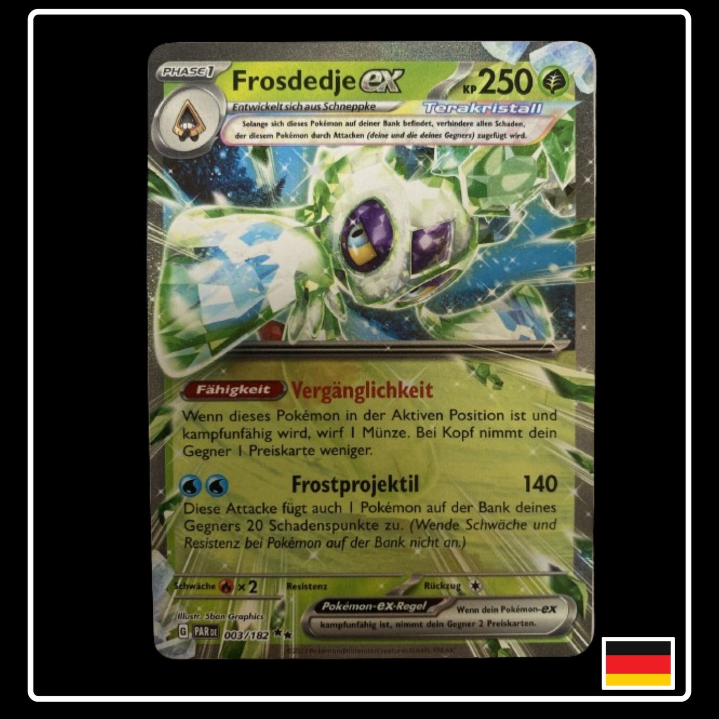 Frosdedje ex Deutsch 003/182 Paradox Rift