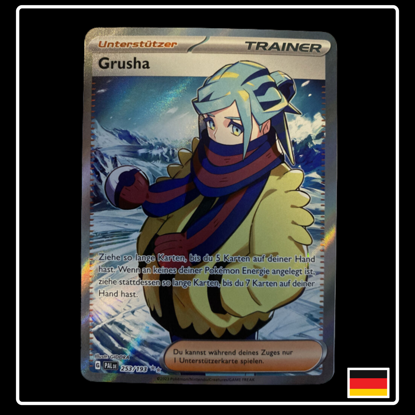 Grusha Trainer Full Art Deutsch 253/193 Entwicklungen in Paldea