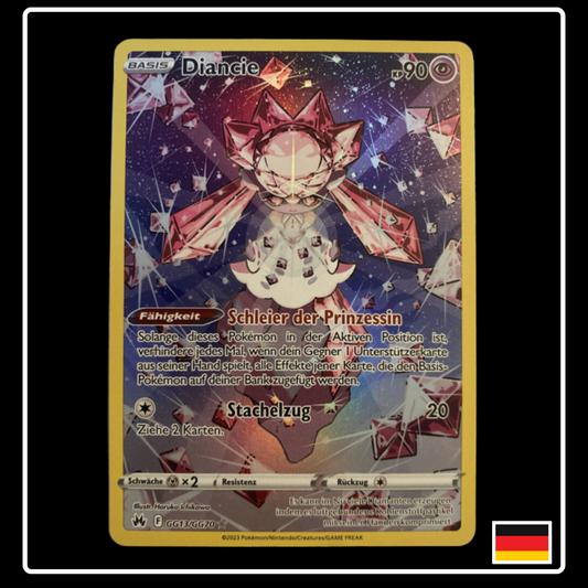 Diancie Art Rare Deutsch GG13/GG70 Zenit der Könige