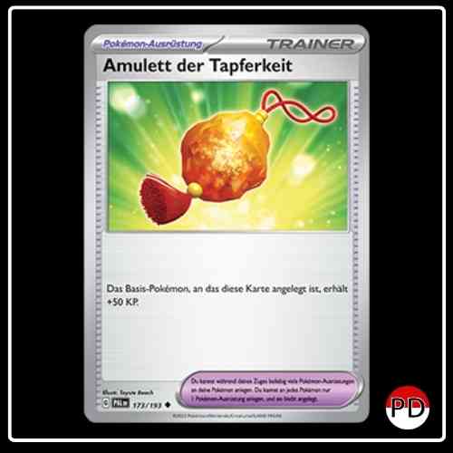 Amulett der Tapferkeit 173/193 Pokemon