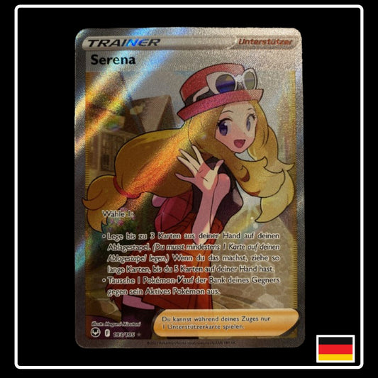 Serena Full Art Deutsch 193/195 Silberne Sturmwinde