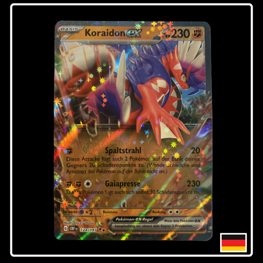 Koraidon ex Deutsch 124/197 Obsidian Flammen