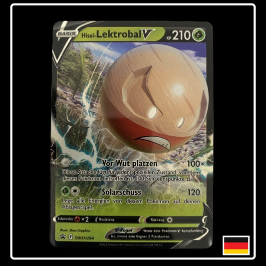 Hisui-Lektrobal V Deutsch SWSH294 Black Star Promo