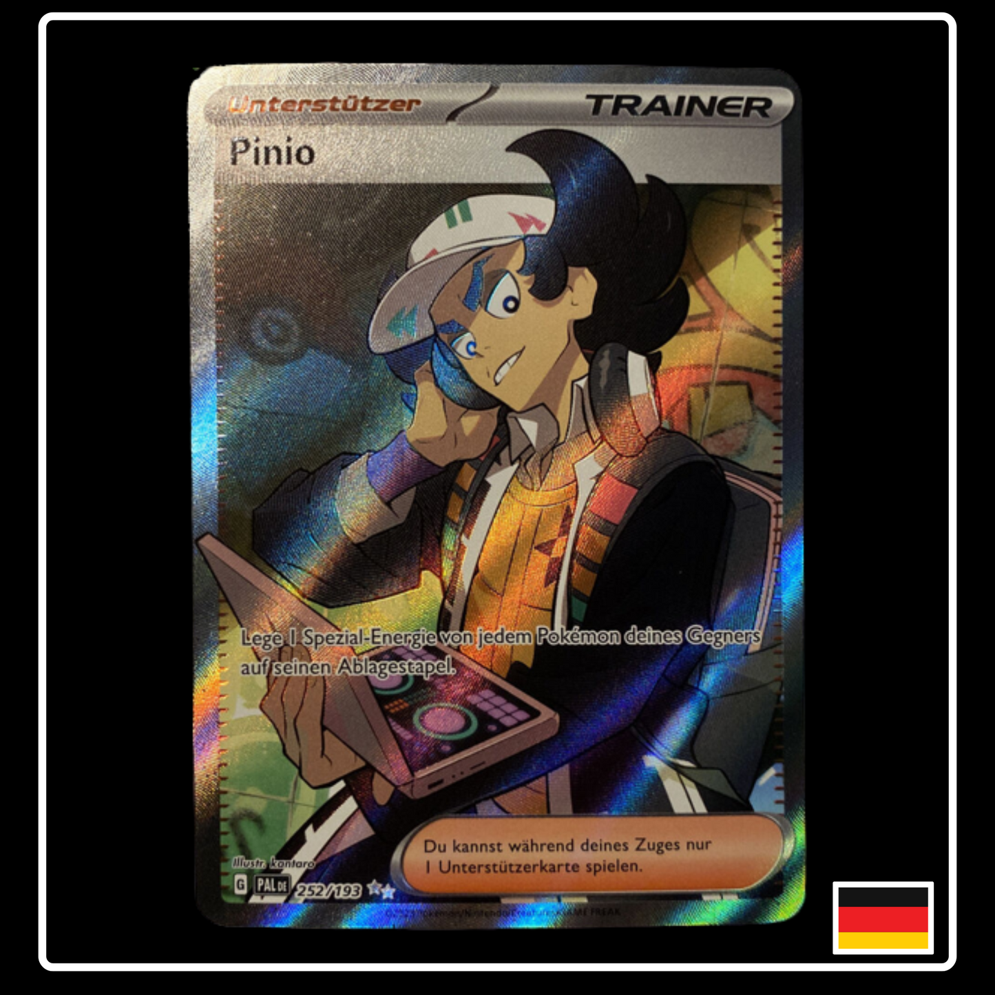 Pinio Trainer Full Art Deutsch 252/193 Entwicklungen in Paldea