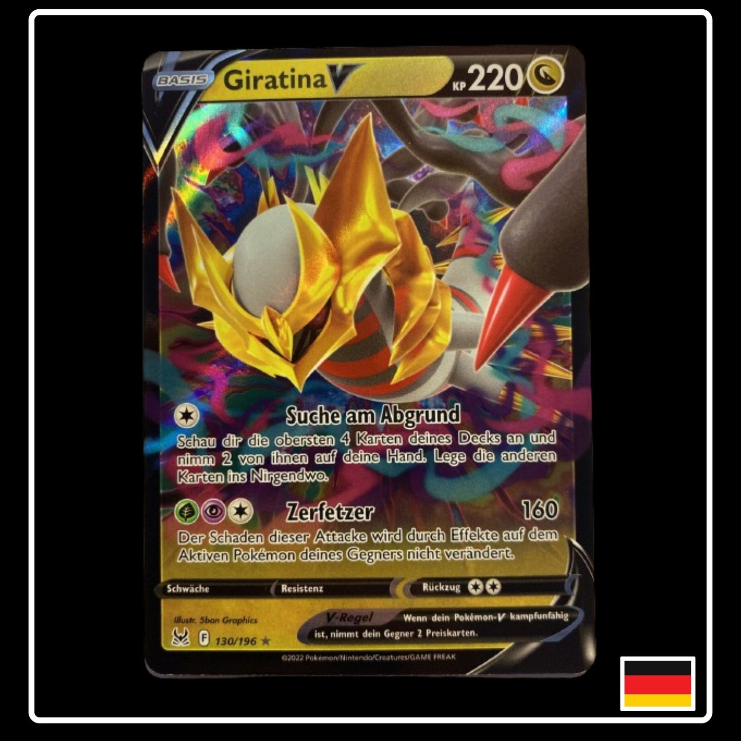 Giratina V Deutsch 130/196 Verlorener Ursprung