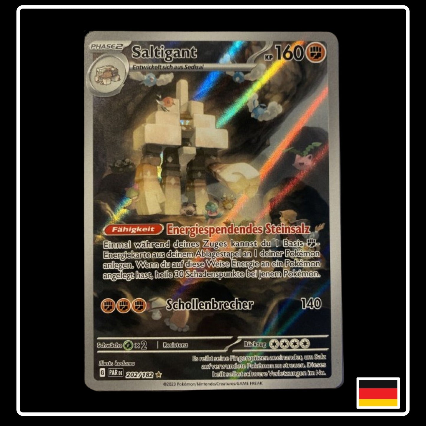 Saltigant Art Rare Deutsch 202/182 Paradox Rift