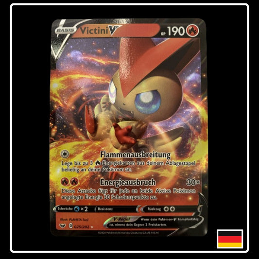 Victini V Deutsch 025/202 Schwert & Schild