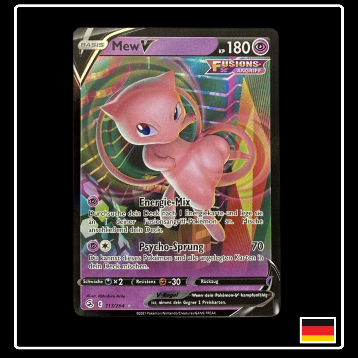 Mew V Deutsch 113/264 Fusionsangriff