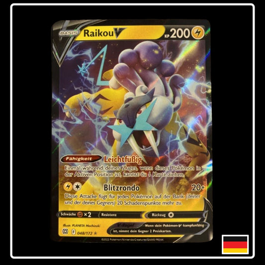 Raikou V Deutsch 048/172 Strahlende Sterne