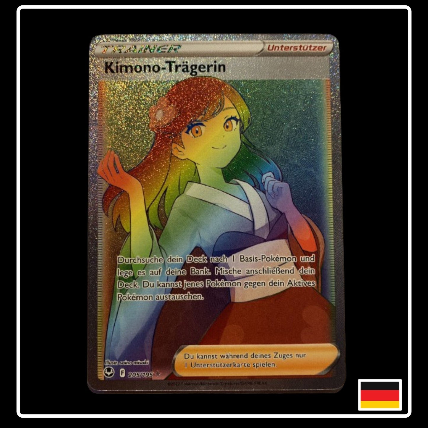 Kimono-Trägerin Rainbow Deutsch 205/195 Silberne Sturmwinde