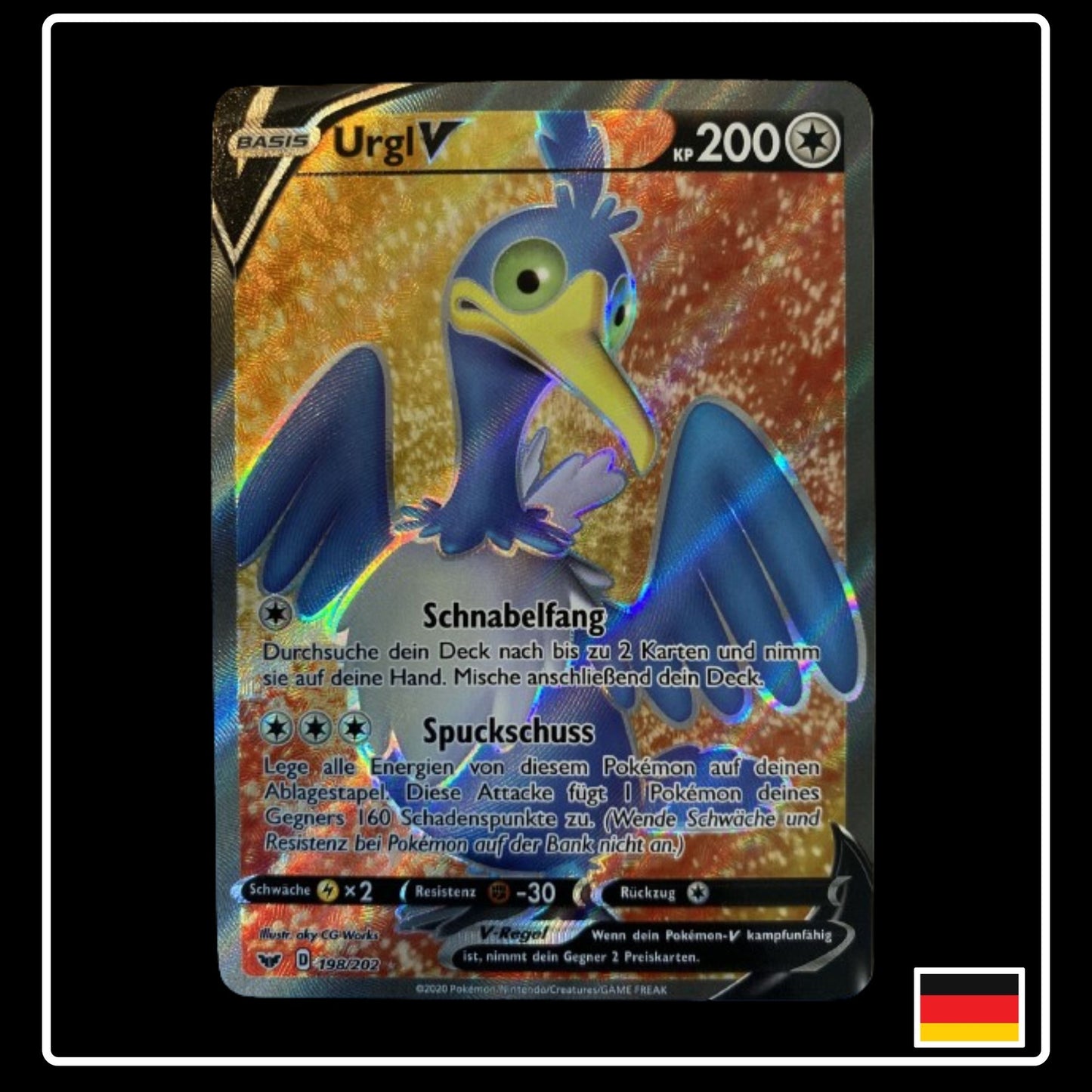 Urgl V Full Art Deutsch 198/202 Schwert & Schild