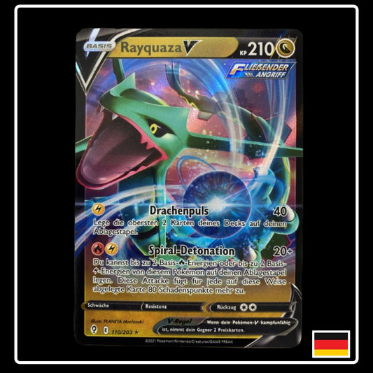 Rayquaza V Deutsch 110/203 Drachenwandel