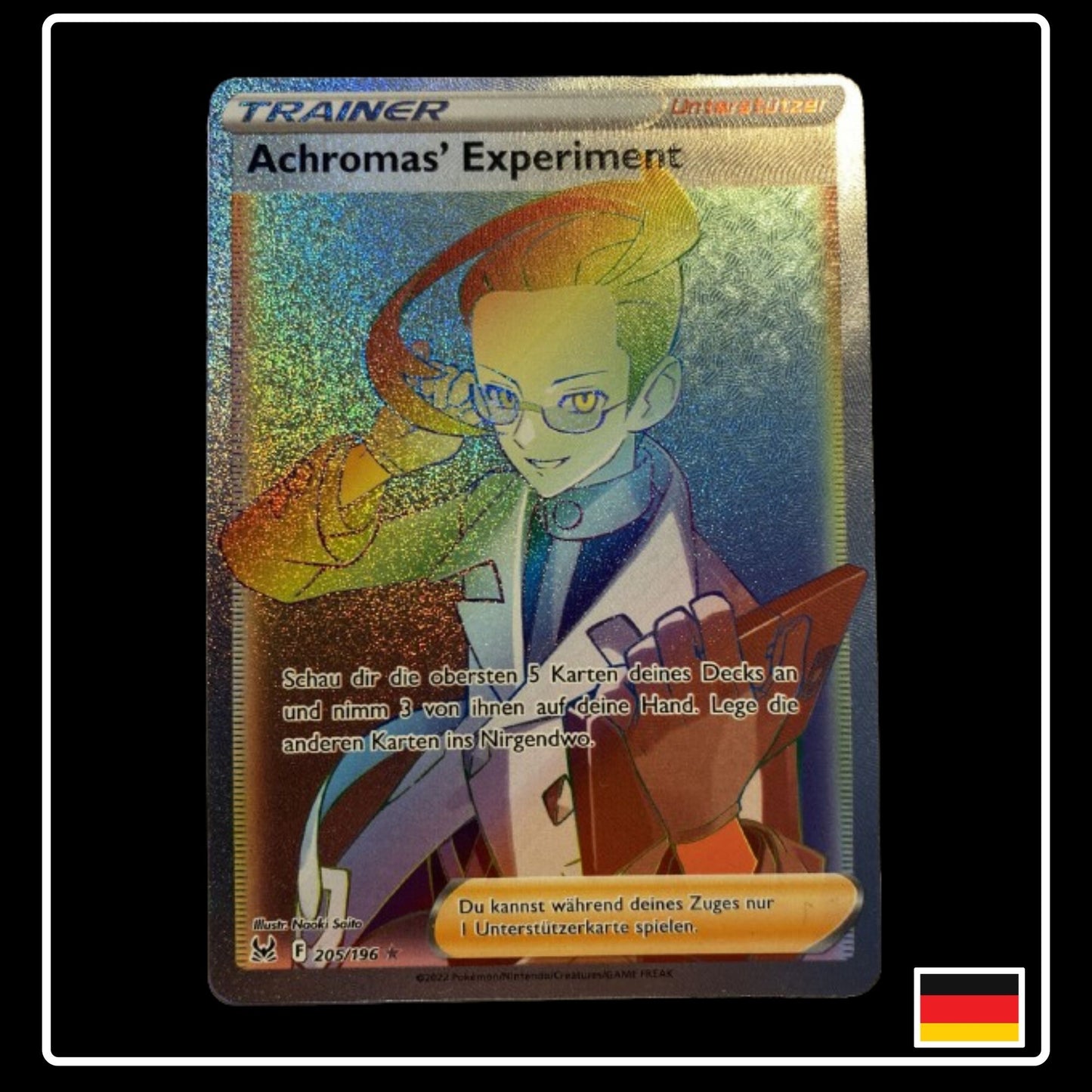 Achroma's Experiment Rainbow Deutsch 205/196 Verlorener Ursprung