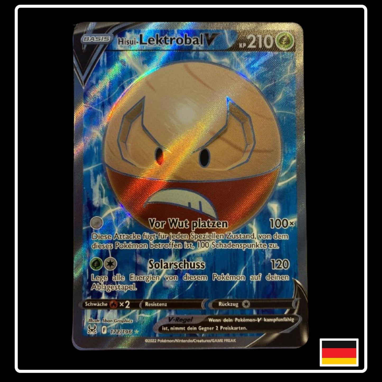 Hisui-Lektrobal V Full Art Deutsch 172/196 Verlorener Ursprung