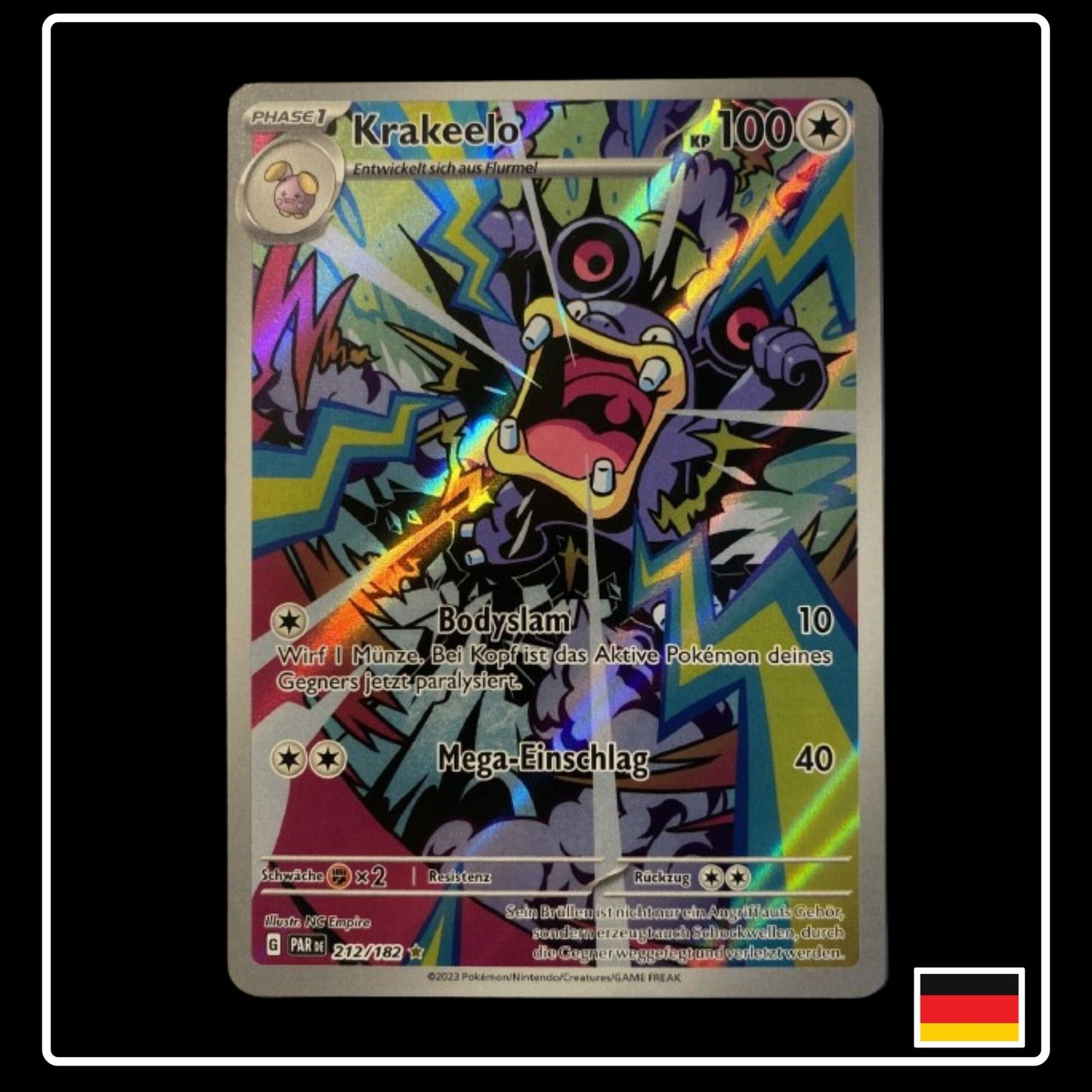 Krakeelo Art Rare Deutsch 212/182 Paradox Rift