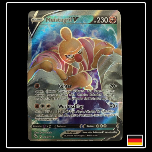 Meistagrif V Full Art Deutsch 073/078 Pokemon GO