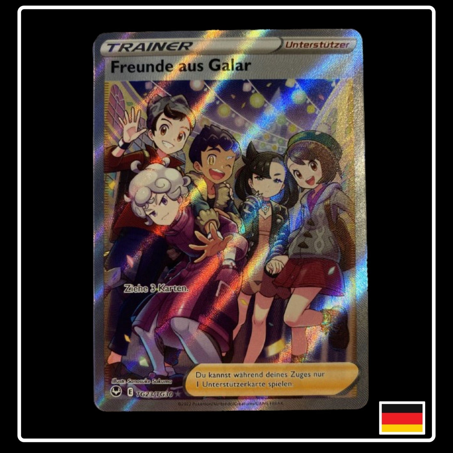 Freunde aus Galar Full Art Deutsch TG23/TG30 Silberne Sturmwinde