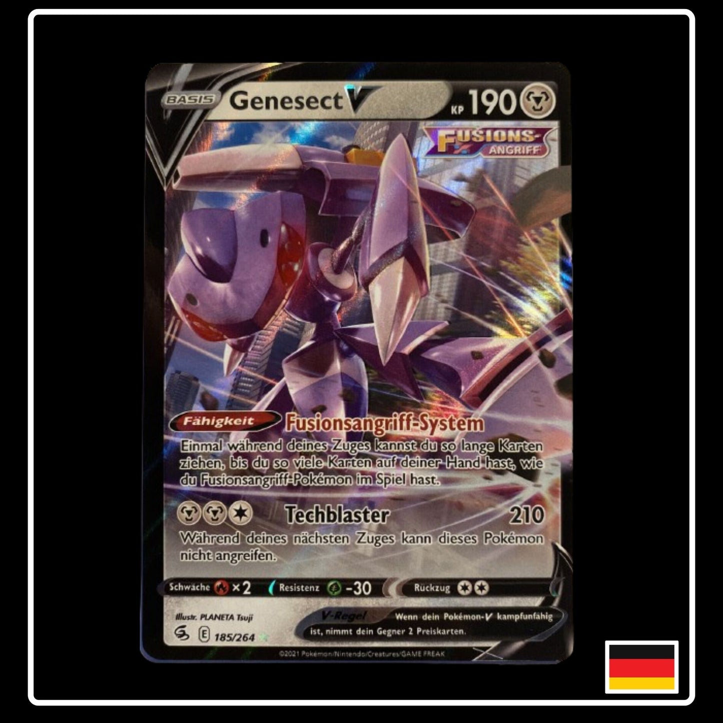 Genesect V Deutsch 185/264 Fusionsangriff