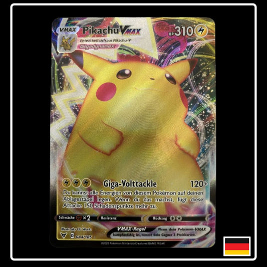 Pikachu VMAX Deutsch 044/185 Farbenschock