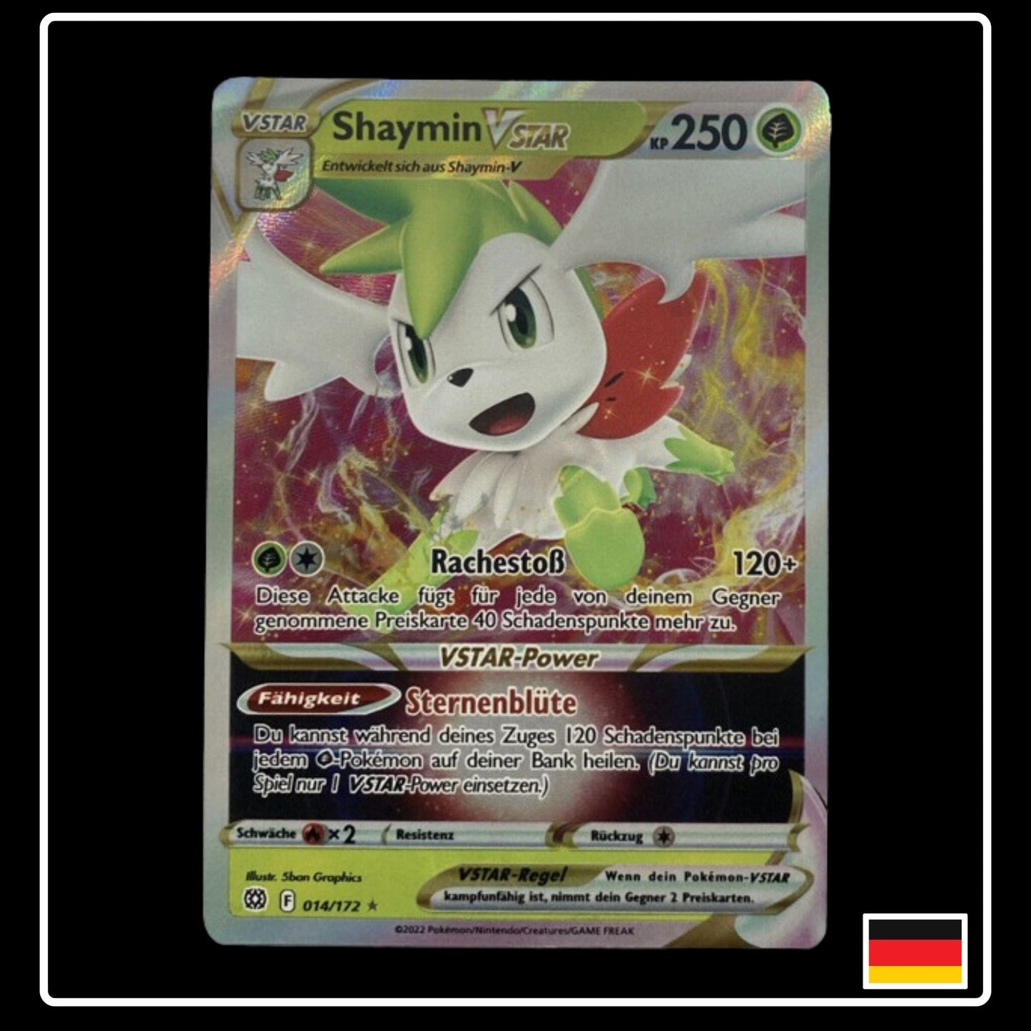 Shaymin VSTAR Deutsch 014/172 Strahlende Sterne