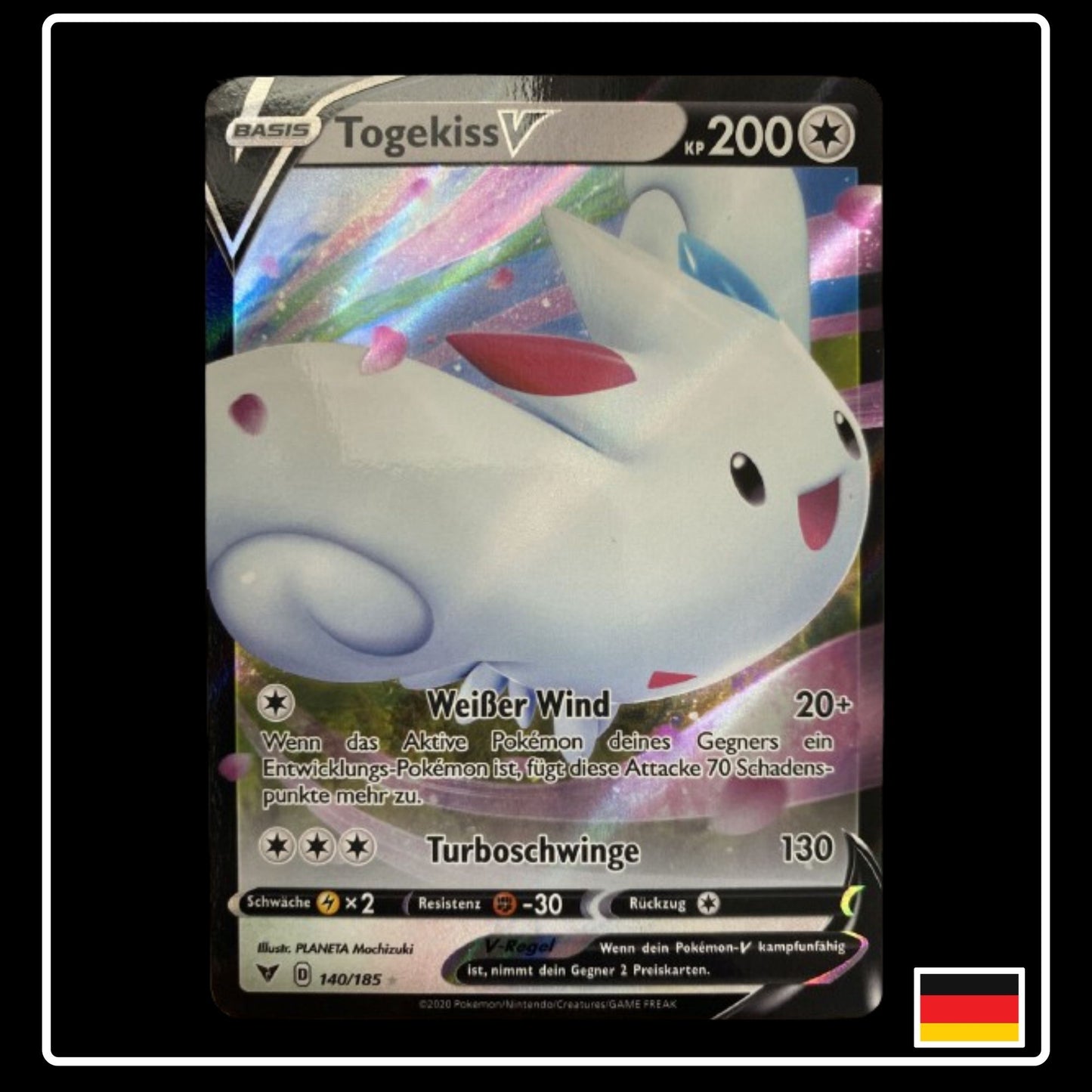 Togekiss V Deutsch 140/185 Farbenschock